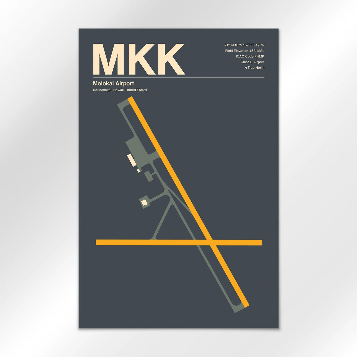 MKK Airport Diagram