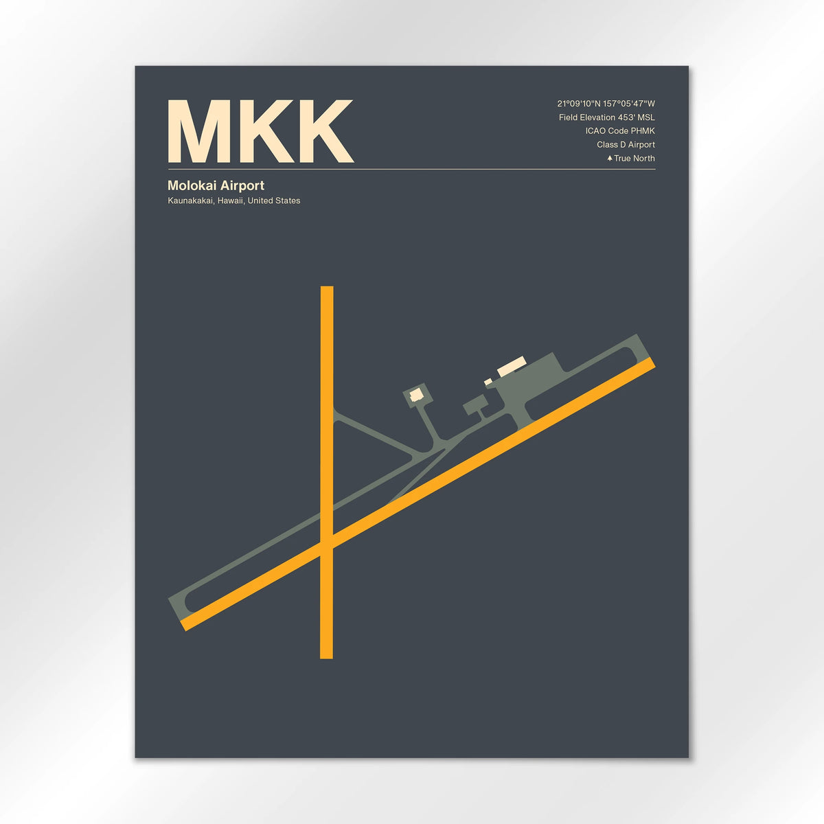 MKK Airport Diagram