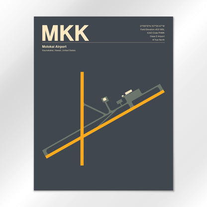 MKK Airport Diagram