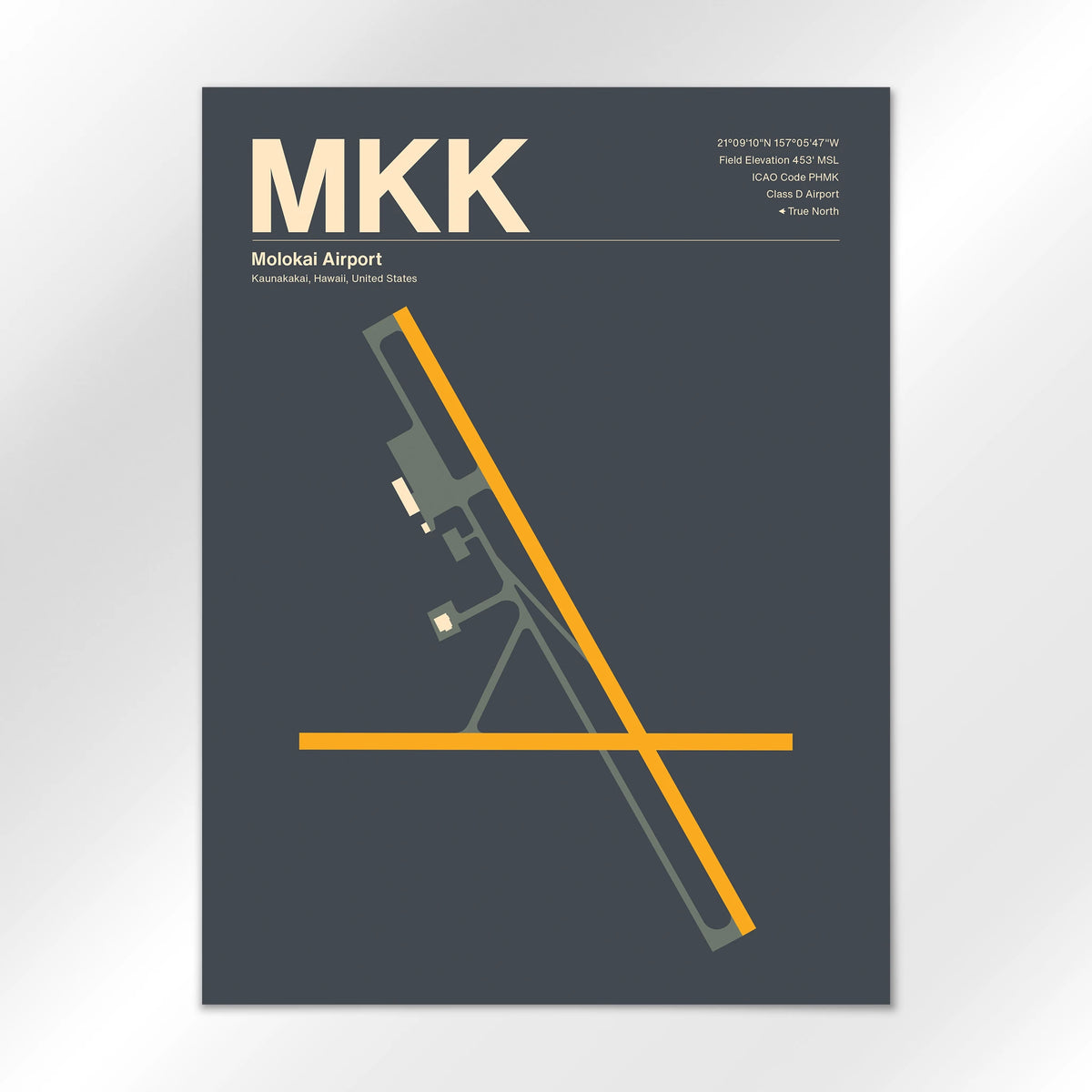 MKK Airport Diagram