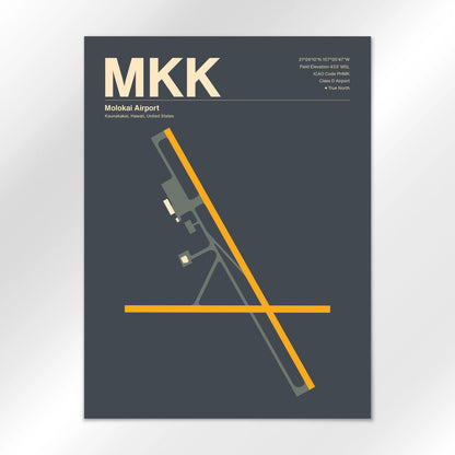 MKK Airport Diagram
