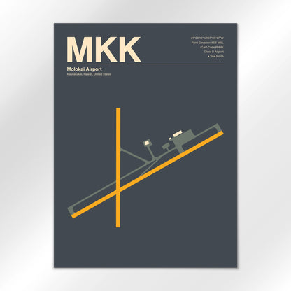 MKK Airport Diagram