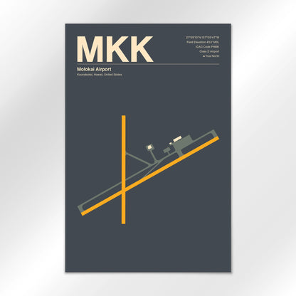 MKK Airport Diagram