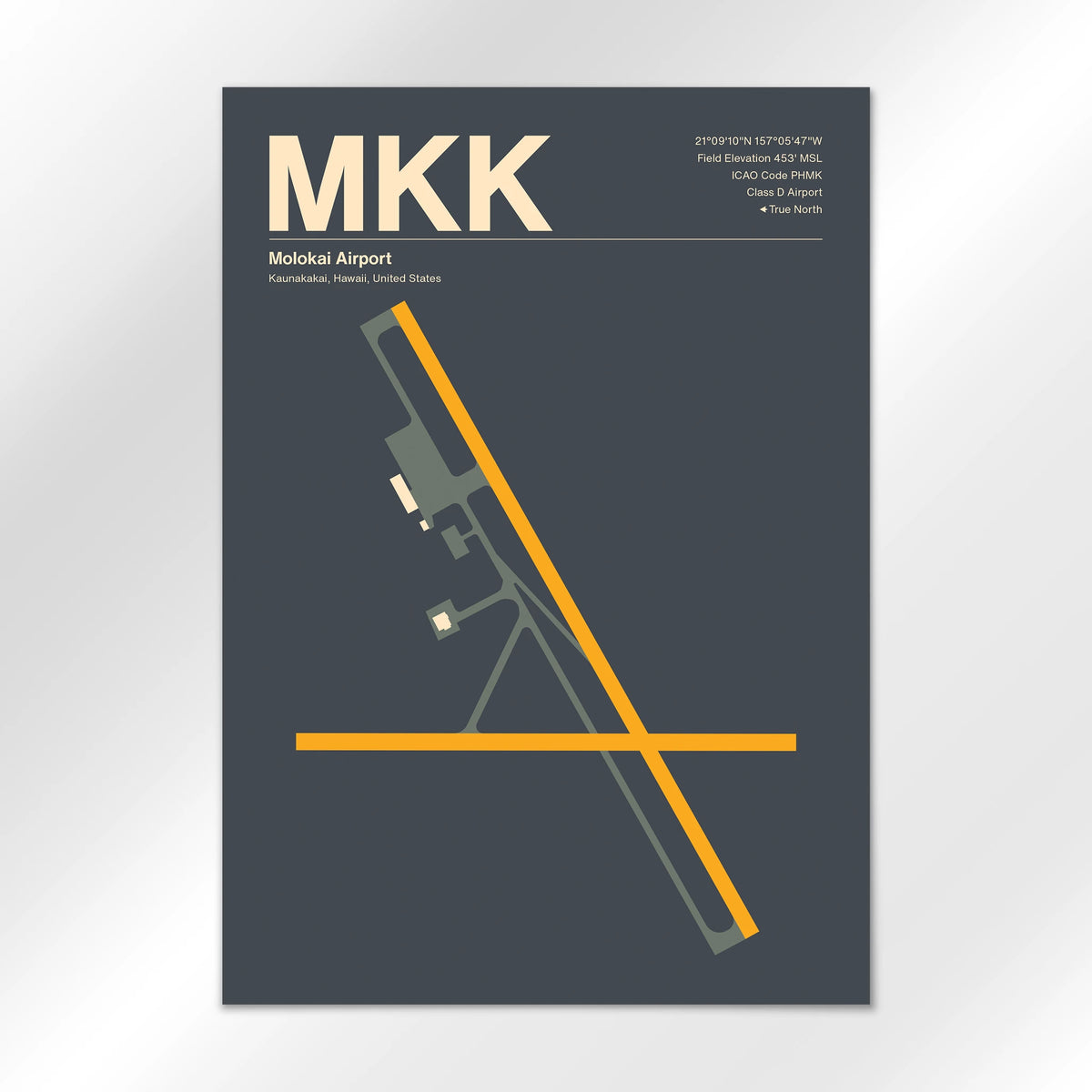 MKK Airport Diagram