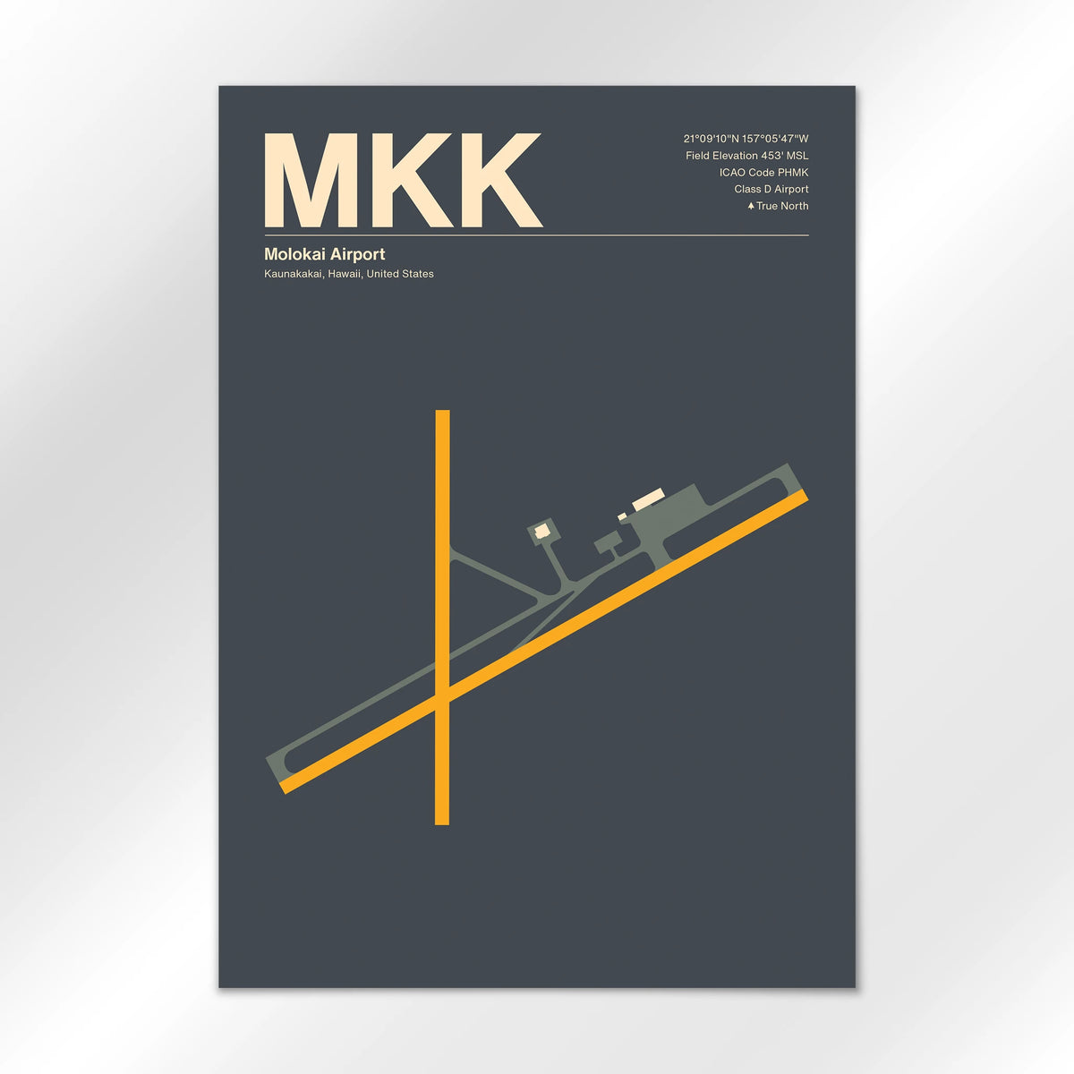 MKK Airport Diagram