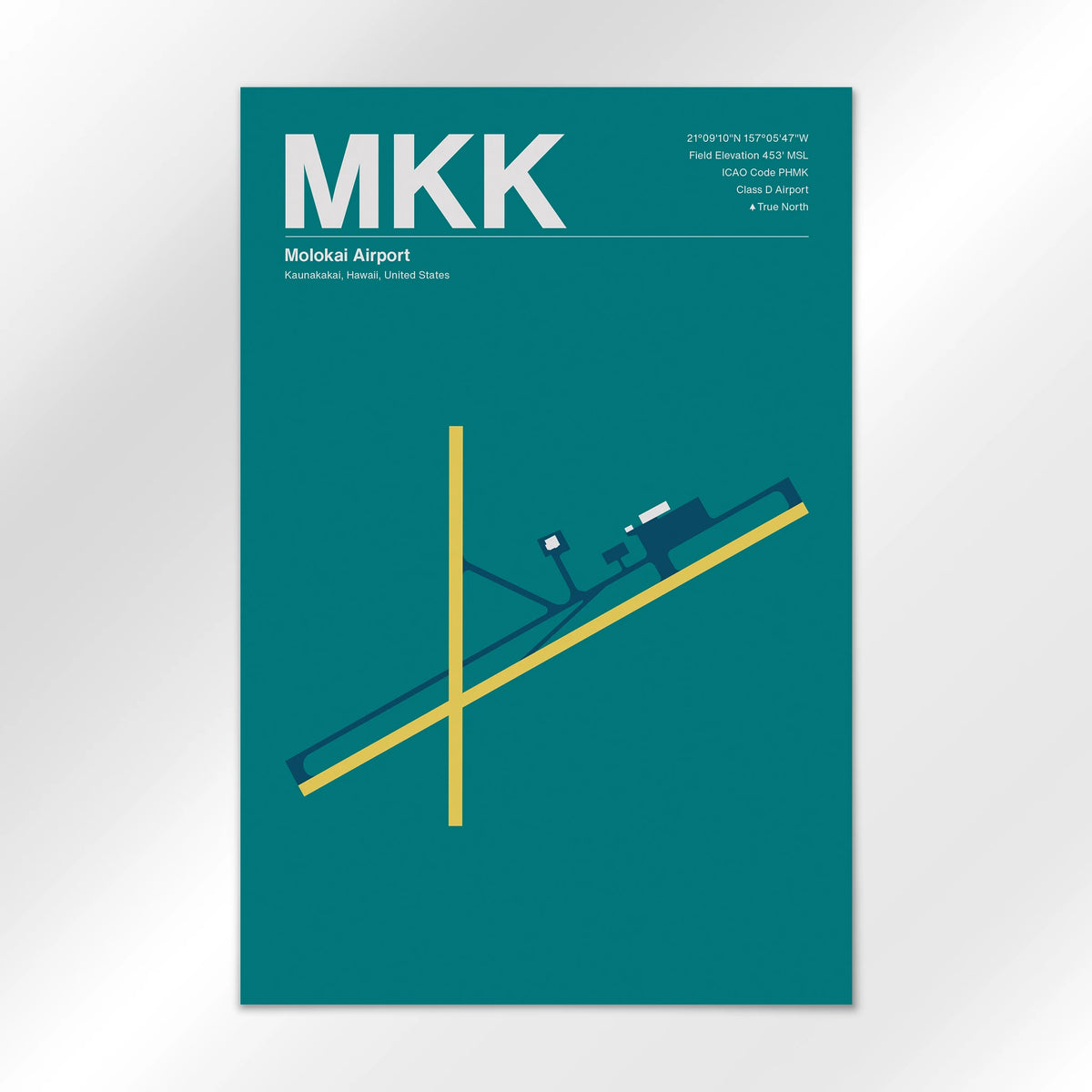 MKK Airport Diagram