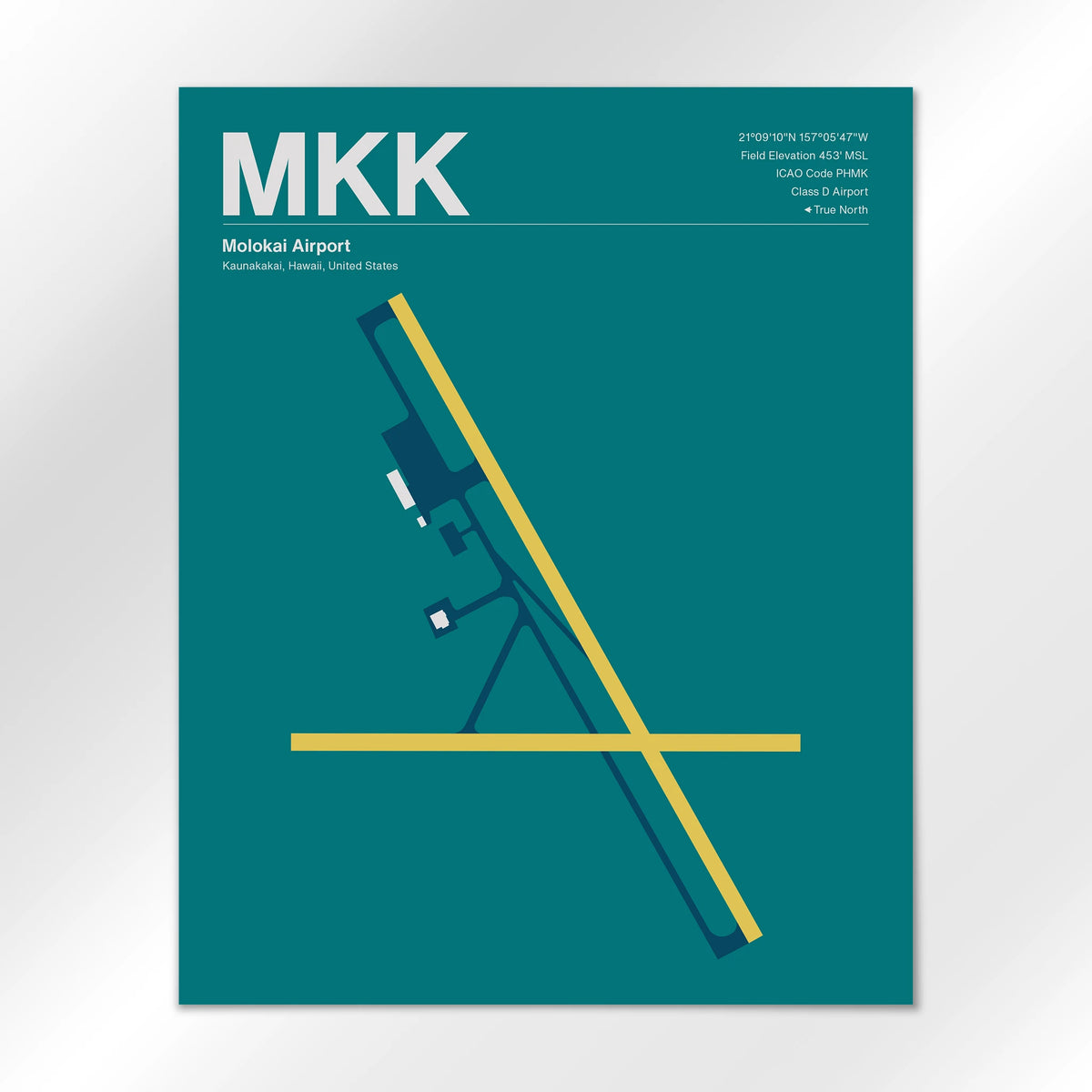 MKK Airport Diagram