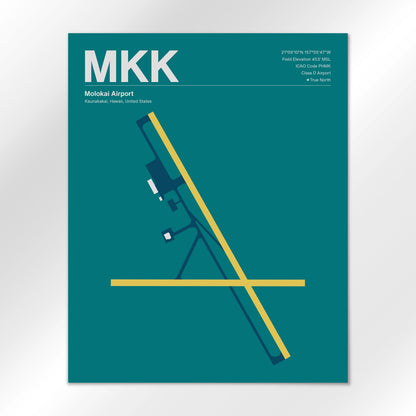 MKK Airport Diagram
