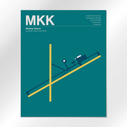 MKK Airport Diagram