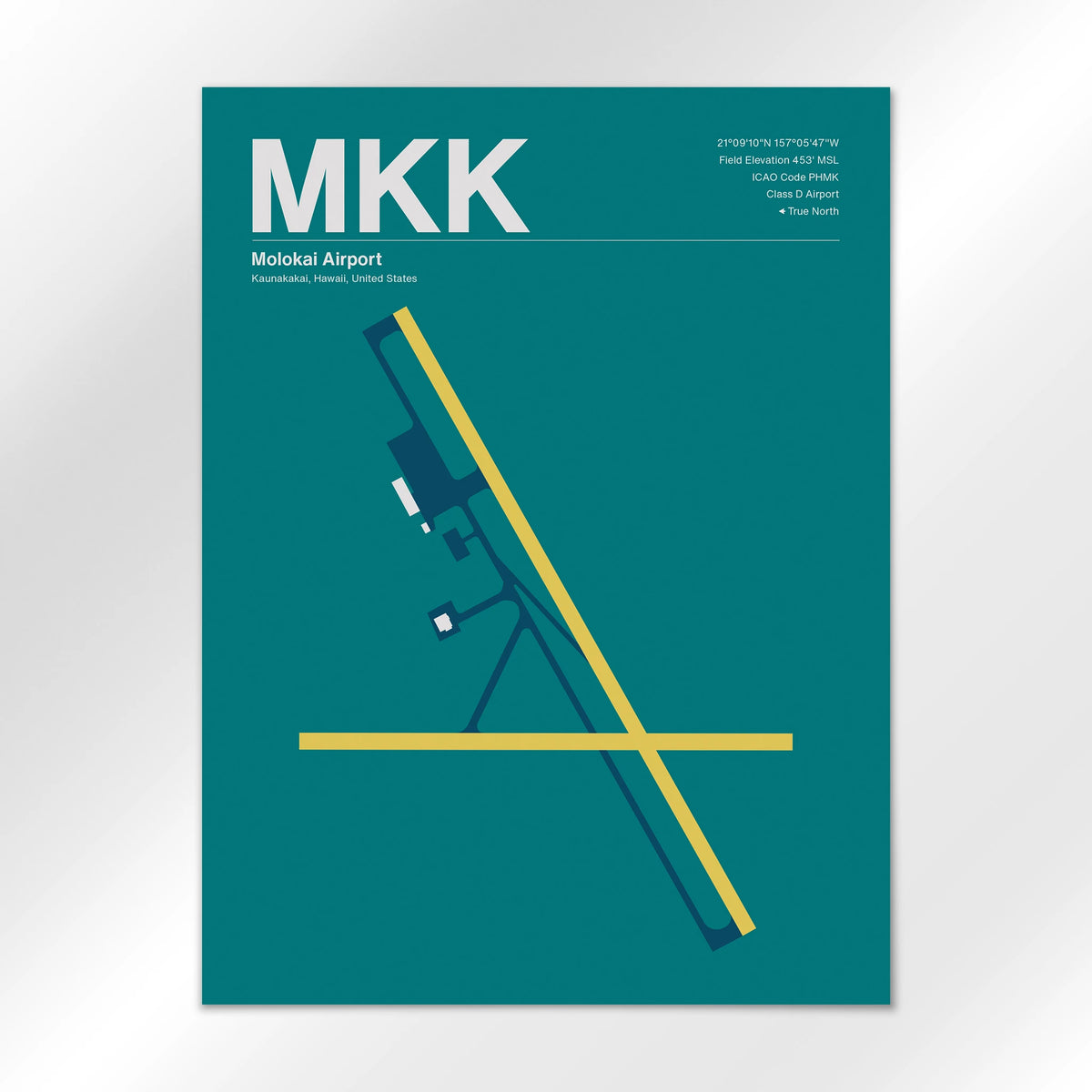 MKK Airport Diagram