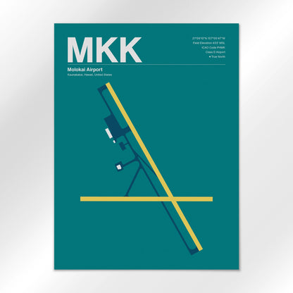 MKK Airport Diagram