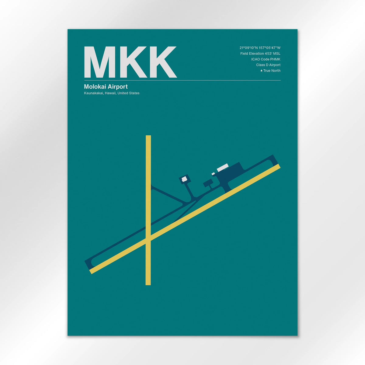 MKK Airport Diagram