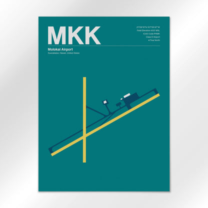MKK Airport Diagram
