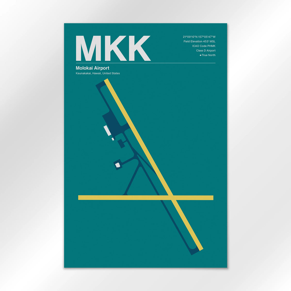 MKK Airport Diagram