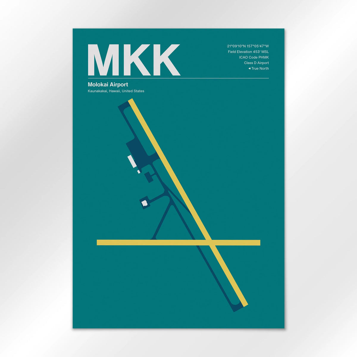 MKK Airport Diagram