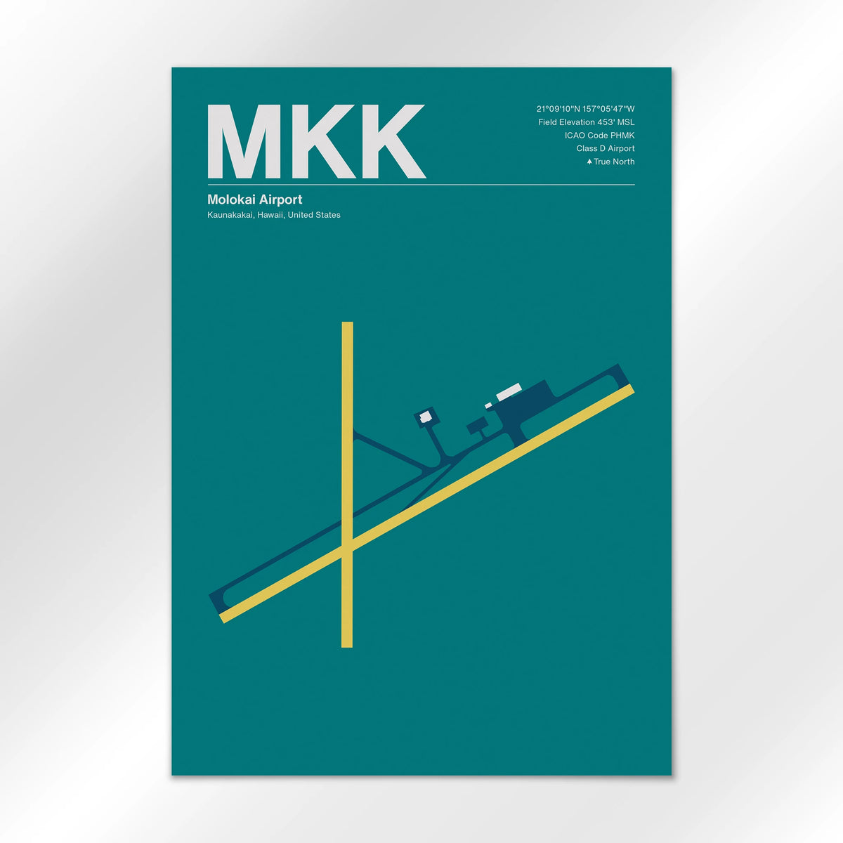MKK Airport Diagram