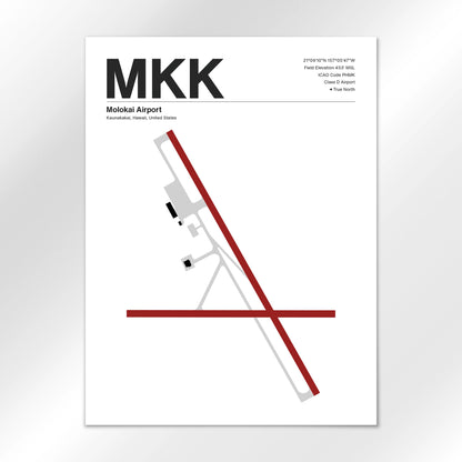 MKK Airport Diagram