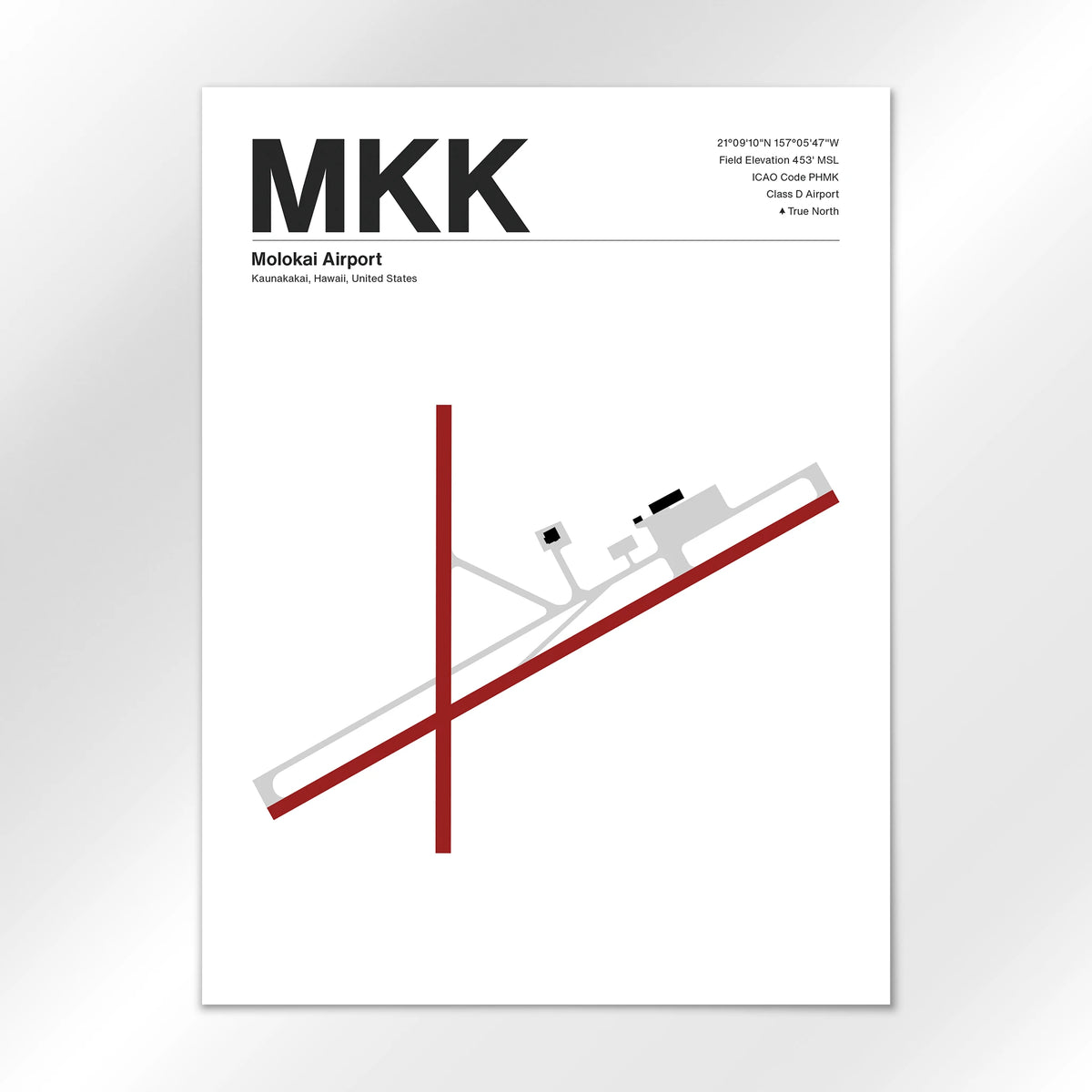 MKK Airport Diagram