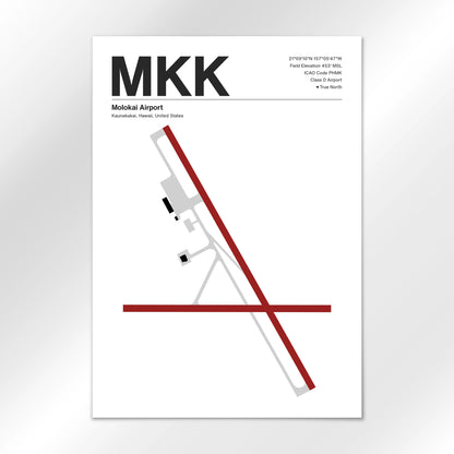 MKK Airport Diagram