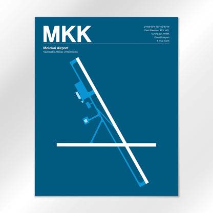 MKK Airport Diagram