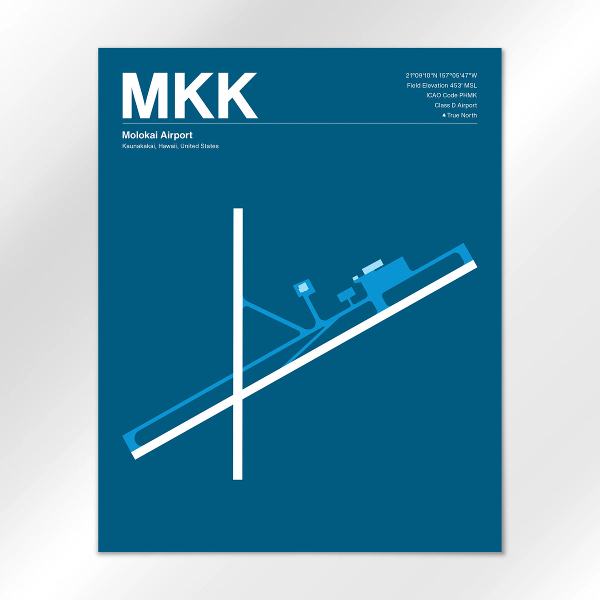 MKK Airport Diagram