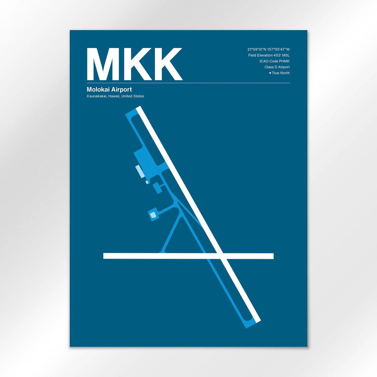 MKK Airport Diagram