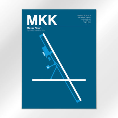 MKK Airport Diagram
