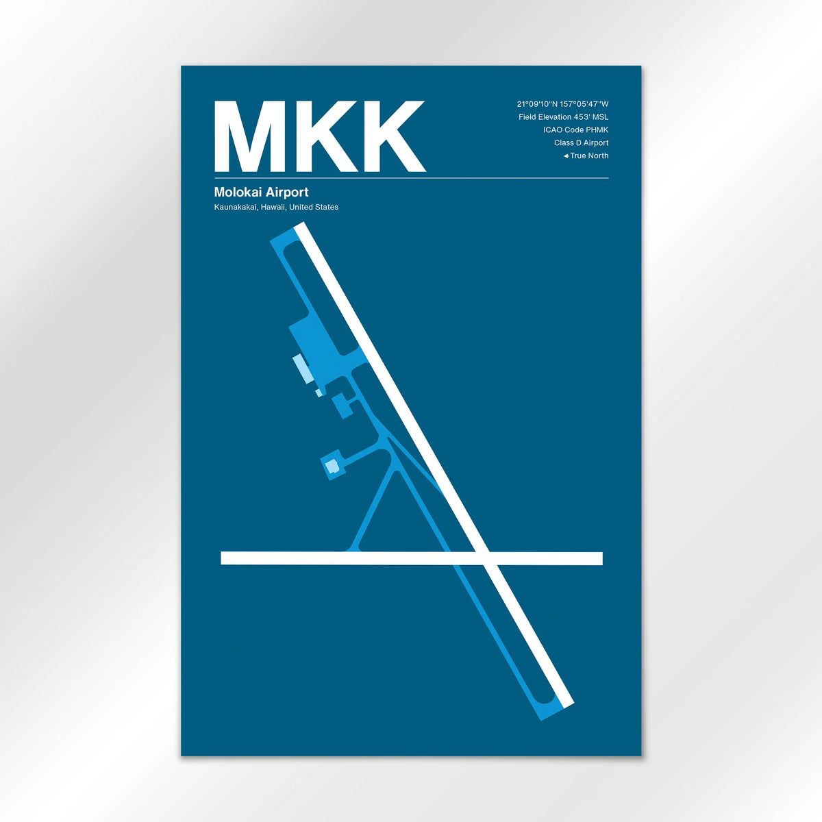 MKK Airport Diagram