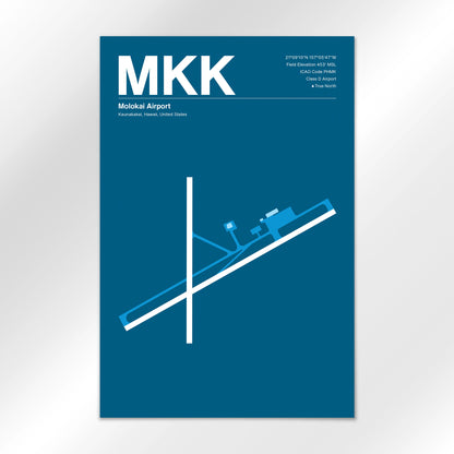 MKK Airport Diagram