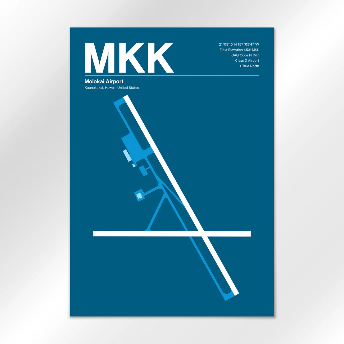 MKK Airport Diagram