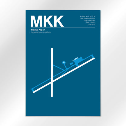 MKK Airport Diagram