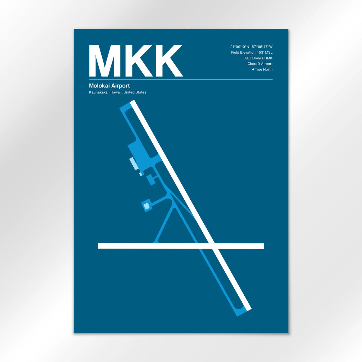 MKK Airport Diagram