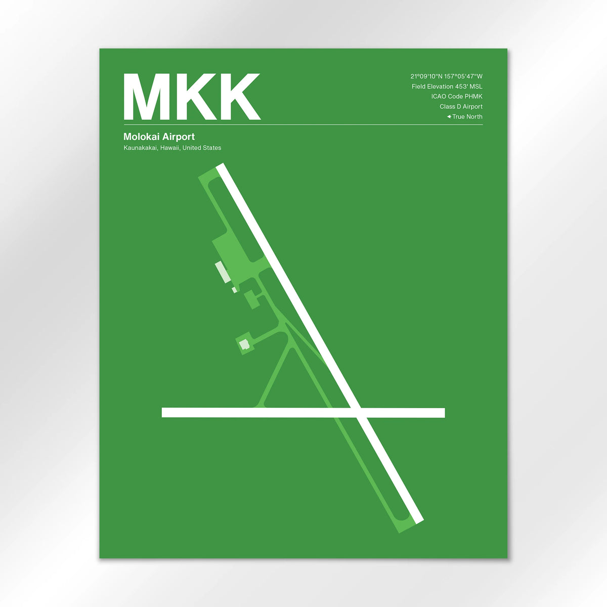 MKK Airport Diagram