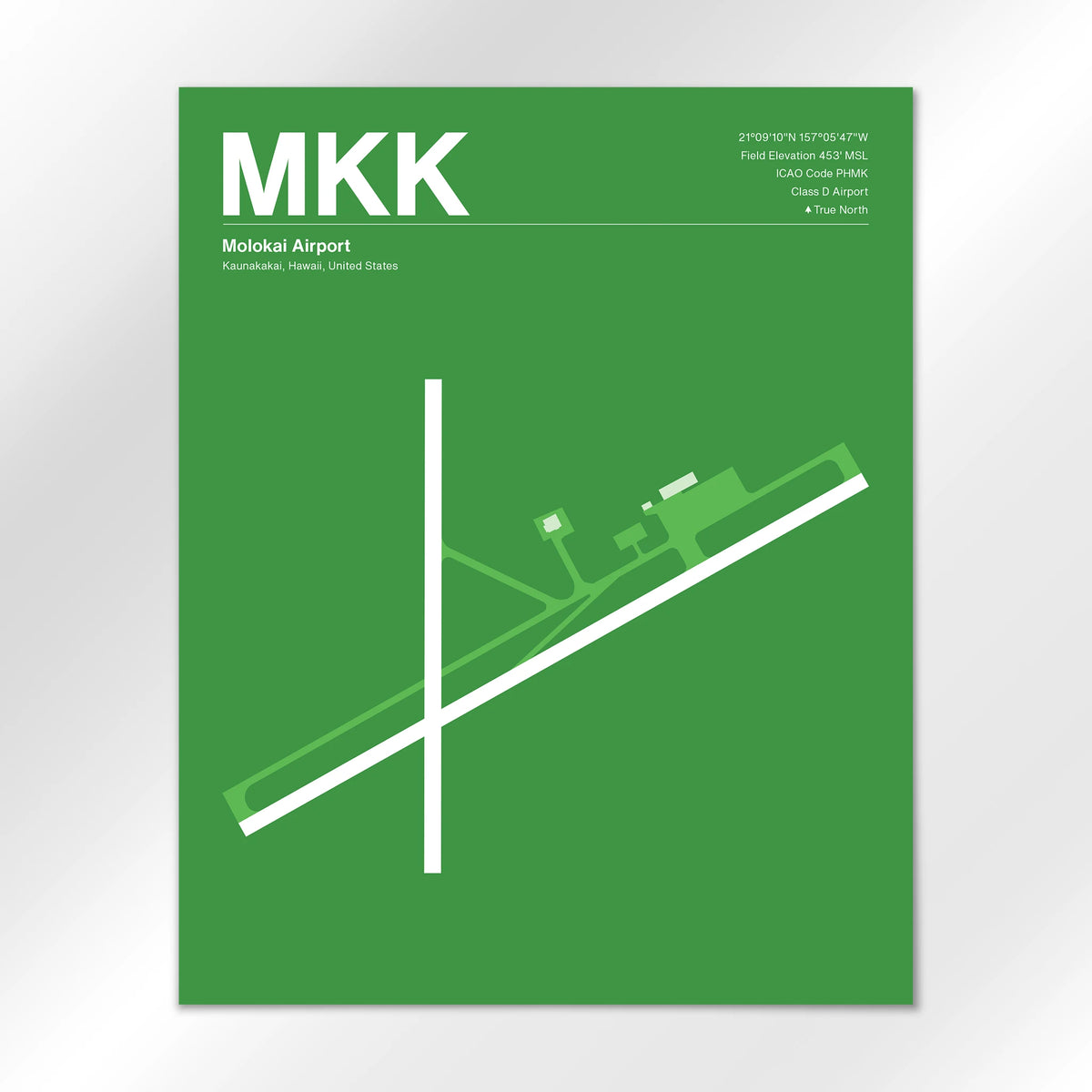 MKK Airport Diagram