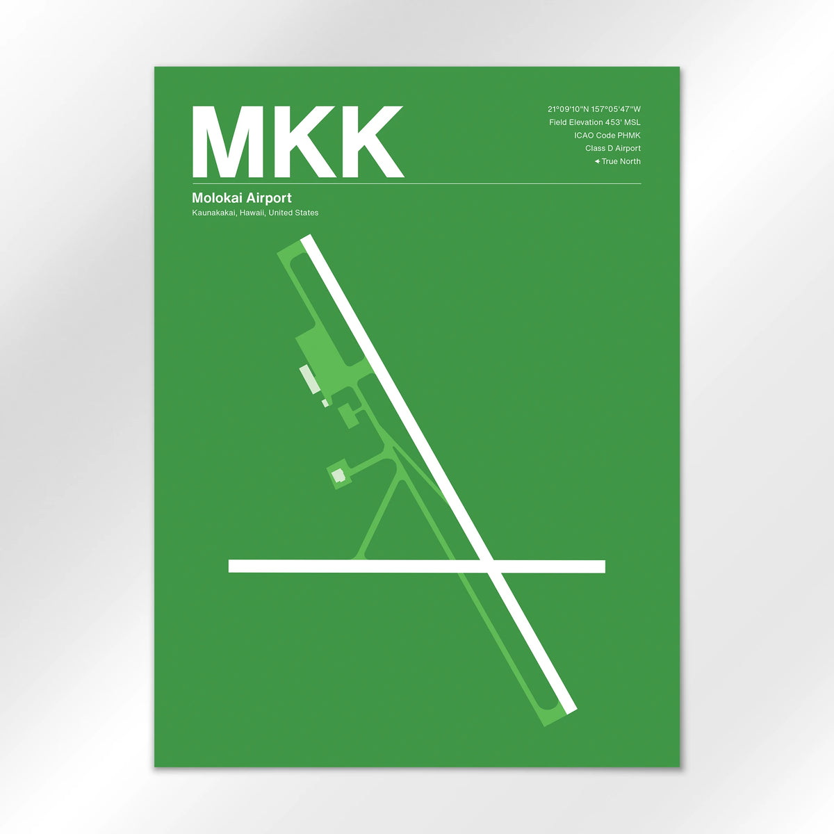 MKK Airport Diagram