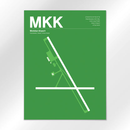 MKK Airport Diagram