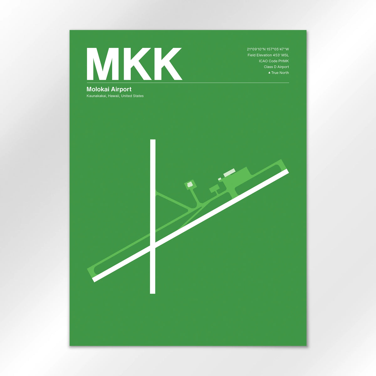 MKK Airport Diagram