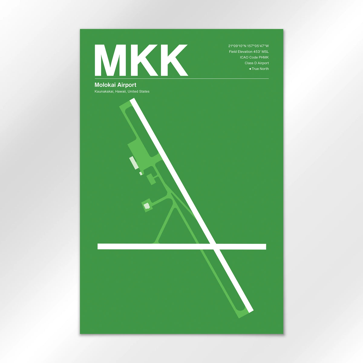 MKK Airport Diagram