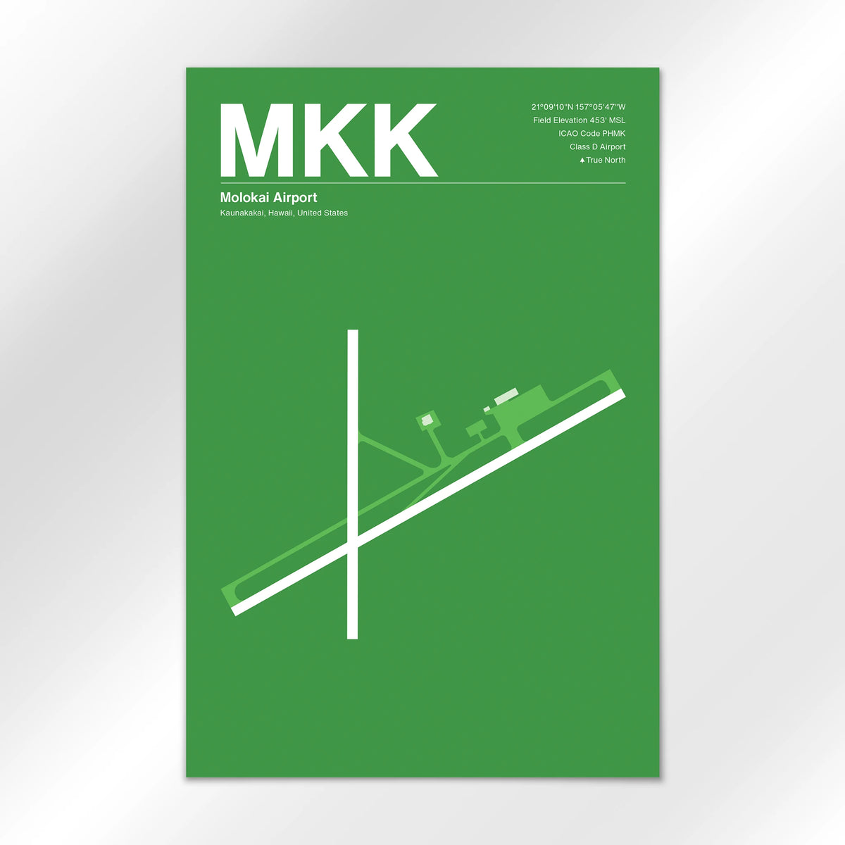 MKK Airport Diagram