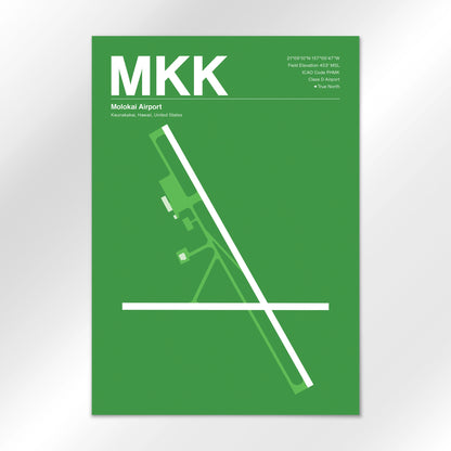MKK Airport Diagram