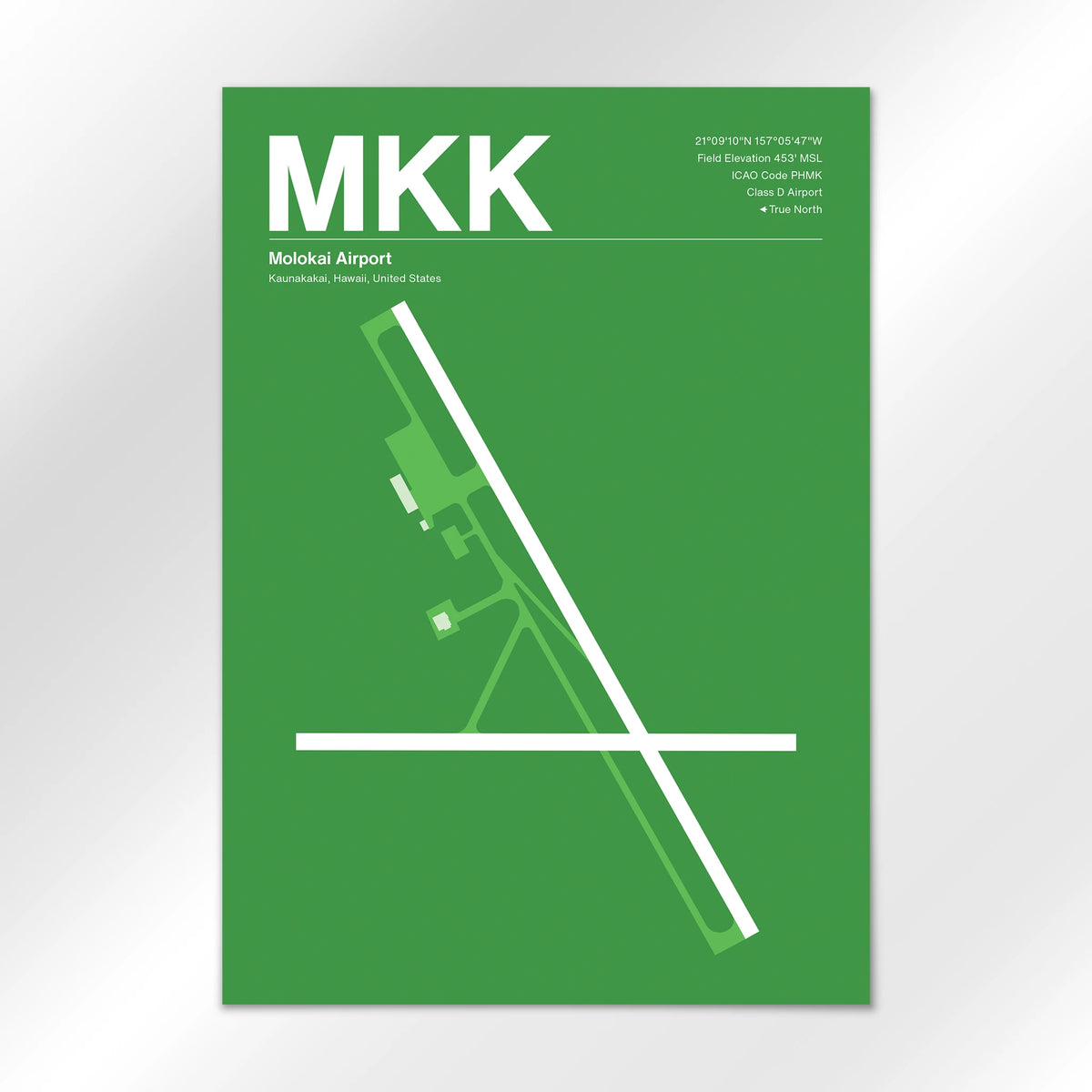 MKK Airport Diagram