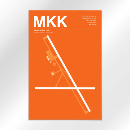 MKK Airport Diagram