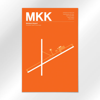 MKK Airport Diagram