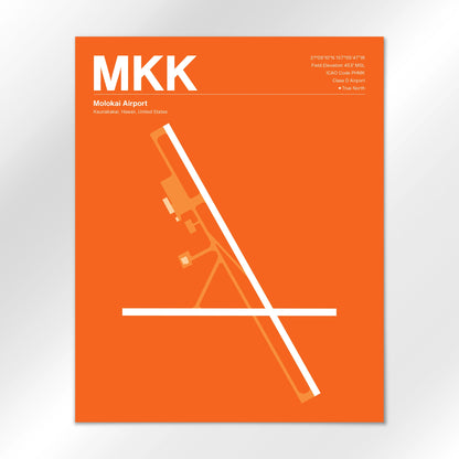 MKK Airport Diagram