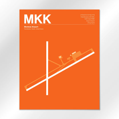 MKK Airport Diagram