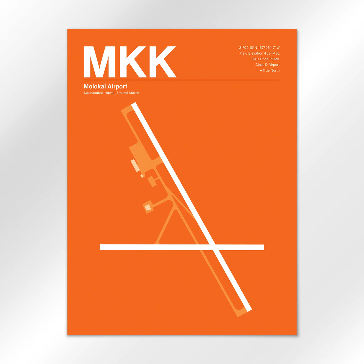 MKK Airport Diagram