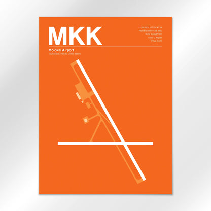 MKK Airport Diagram