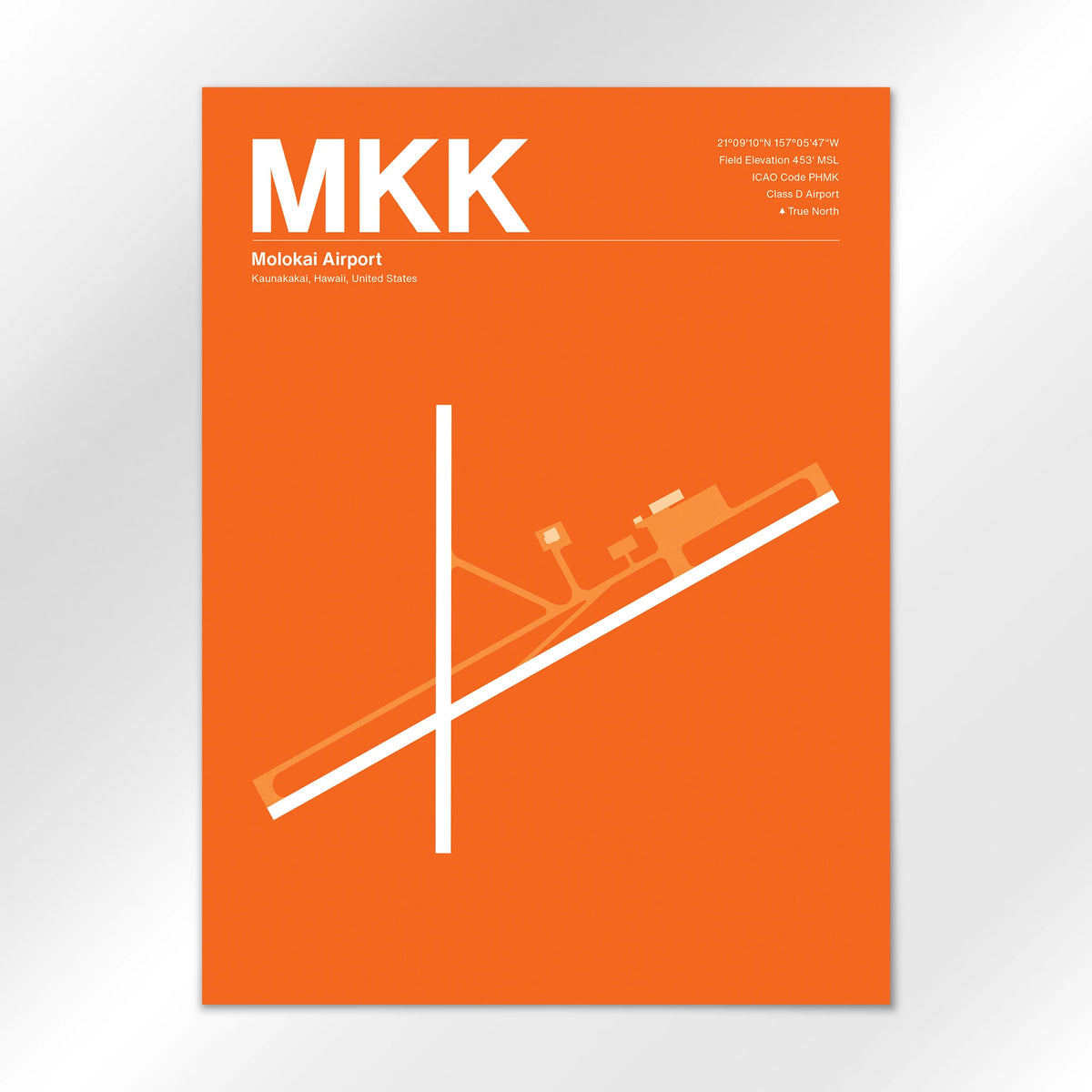MKK Airport Diagram