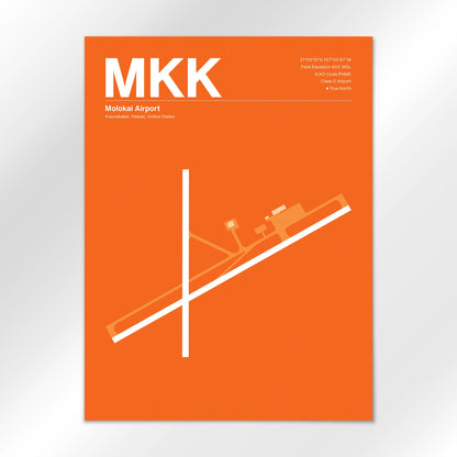 MKK Airport Diagram