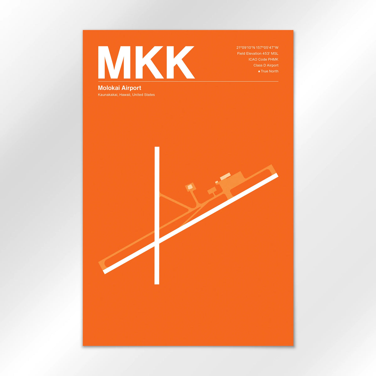 MKK Airport Diagram